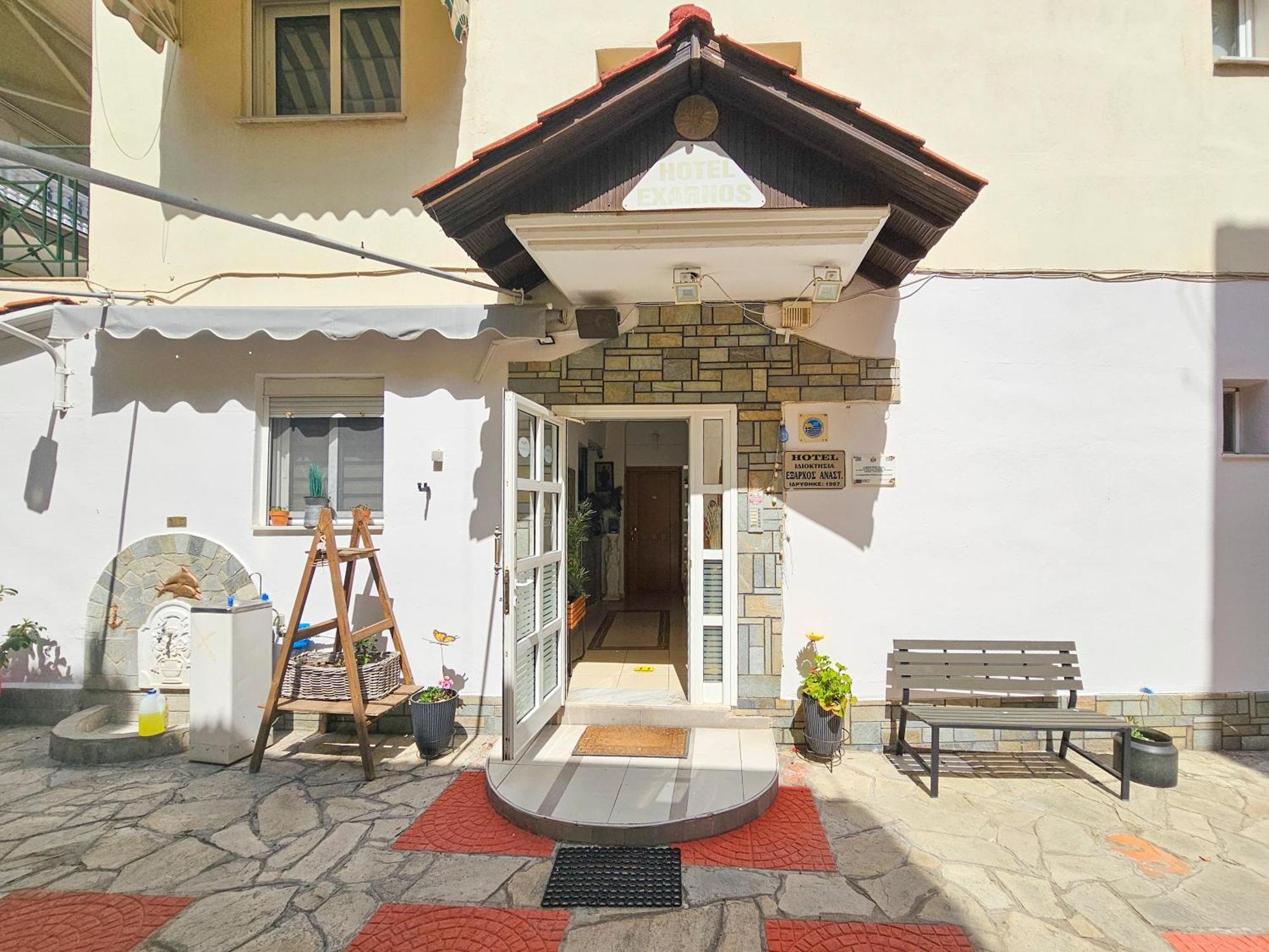 Hotel Exarhos Paralía المظهر الخارجي الصورة